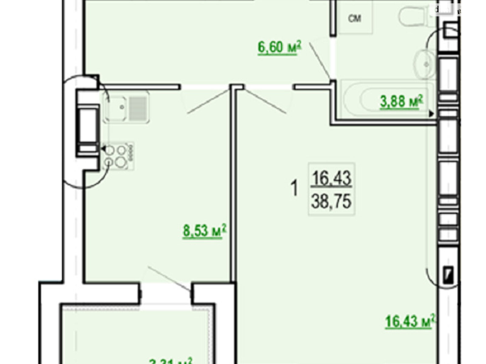 Продажа однокомнатной квартиры в Харькове, на ул. Шевченко 327, район Киевский фото 1