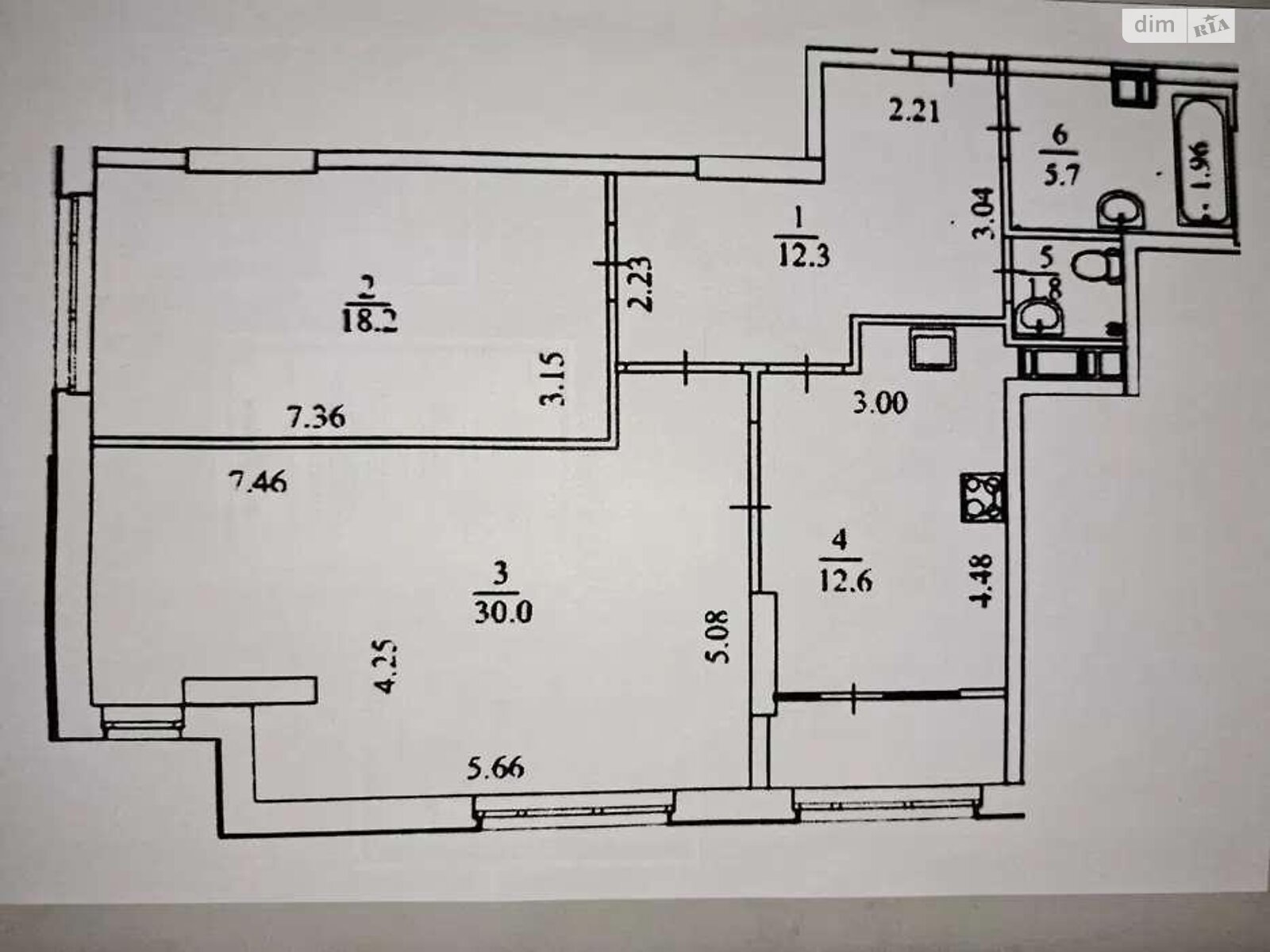 Продажа двухкомнатной квартиры в Харькове, на ул. Молочная 52, район Левада фото 1