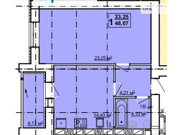 Продажа однокомнатной квартиры в Харькове, на просп. Героев Харькова 193а район Московский фото 1 Продажа однокомнатной квартиры в Харькове, на просп. Героев Харькова 193а район Московский фото 1