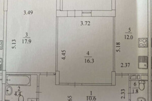 Продаж двокімнатної квартири в Харкові, на просп. Героїв Харкова 156, кв. 156, район Немишлянський фото 2