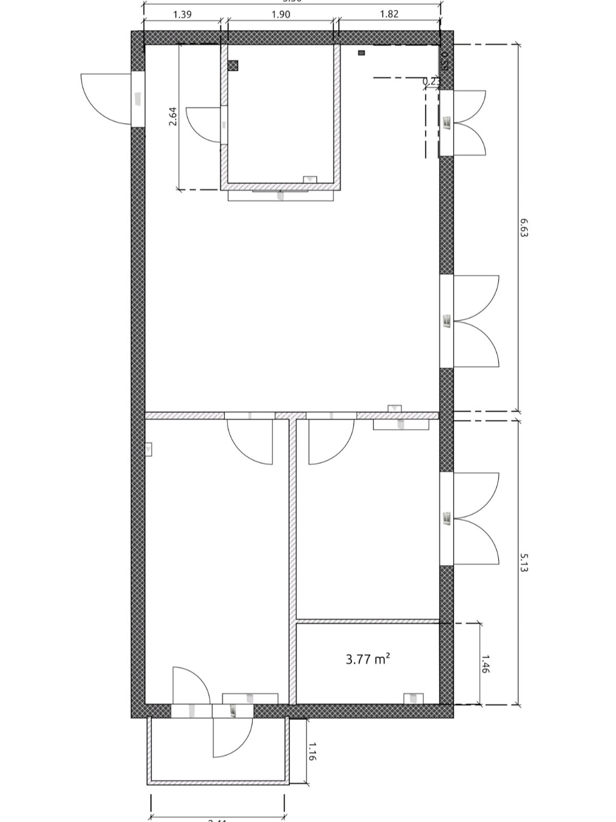 Продаж трикімнатної квартири в Харкові, на вул. Дмитрівська 19 корпус 2, район Новобаварський фото 1