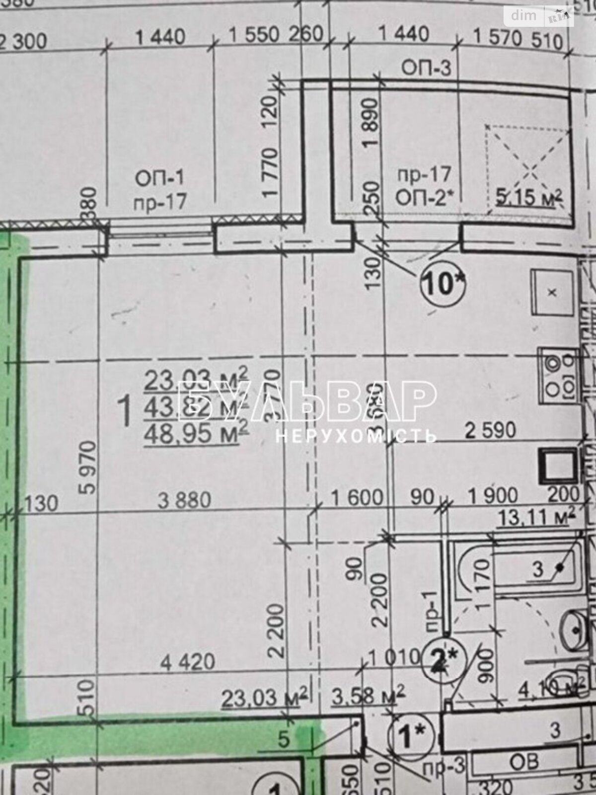 Продажа однокомнатной квартиры в Харькове, на просп. Героев Харькова 193А, район Новые Дома фото 1