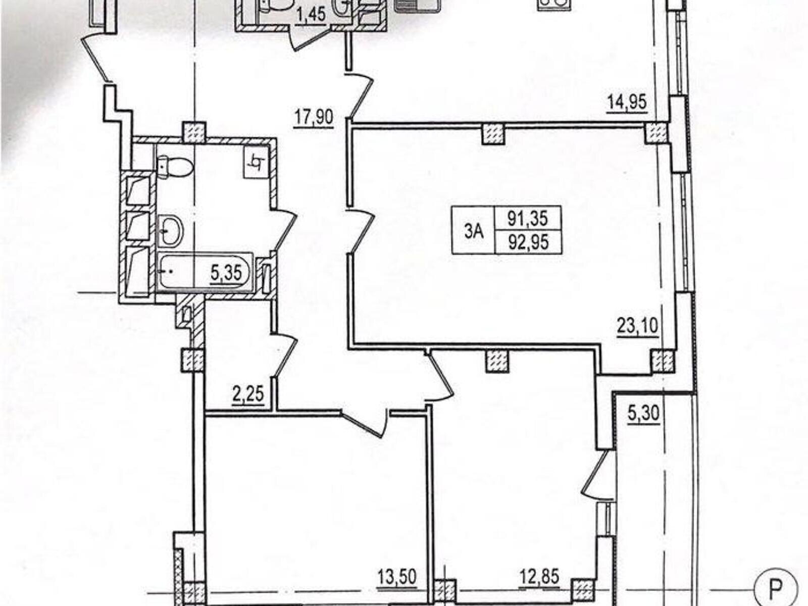 Продажа трехкомнатной квартиры в Харькове, на просп. Героев Харькова 144, район Новые Дома (Немышлянский) фото 1