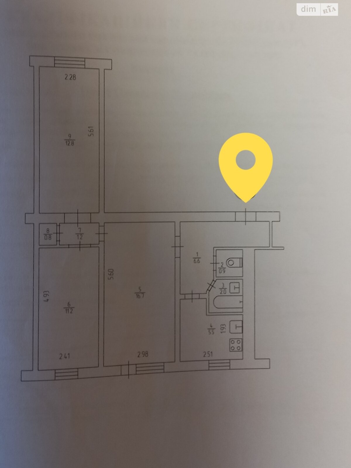 Продаж трикімнатної квартири в Харкові, на просп. Героїв Харкова 232, район Нові Дома (Немишлянський) фото 1