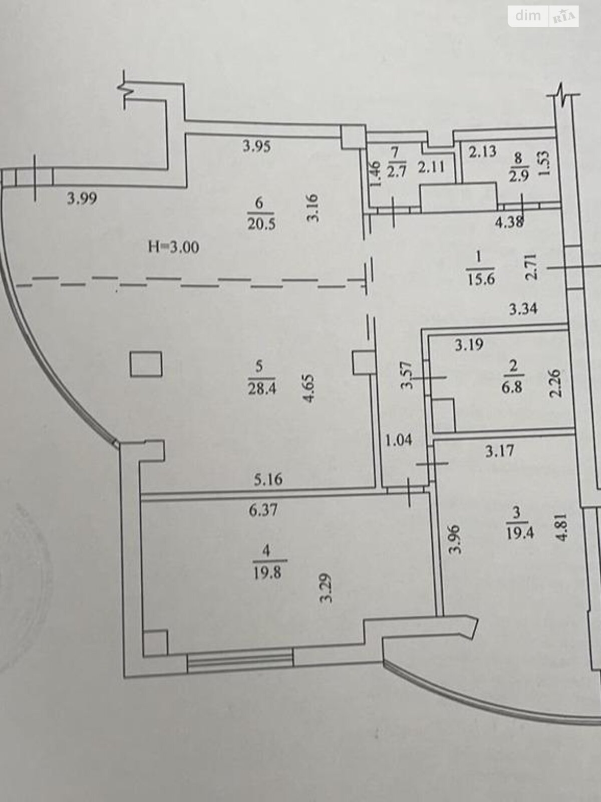 Продажа трехкомнатной квартиры в Харькове, на ул. Олимпийская, район Новые Дома (Немышлянский) фото 1