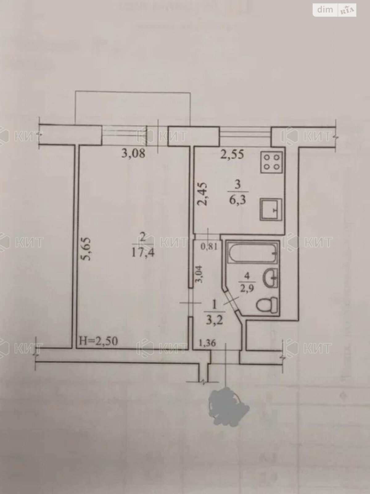 Продажа однокомнатной квартиры в Харькове, на просп. Байрона 1, район Одесская фото 1