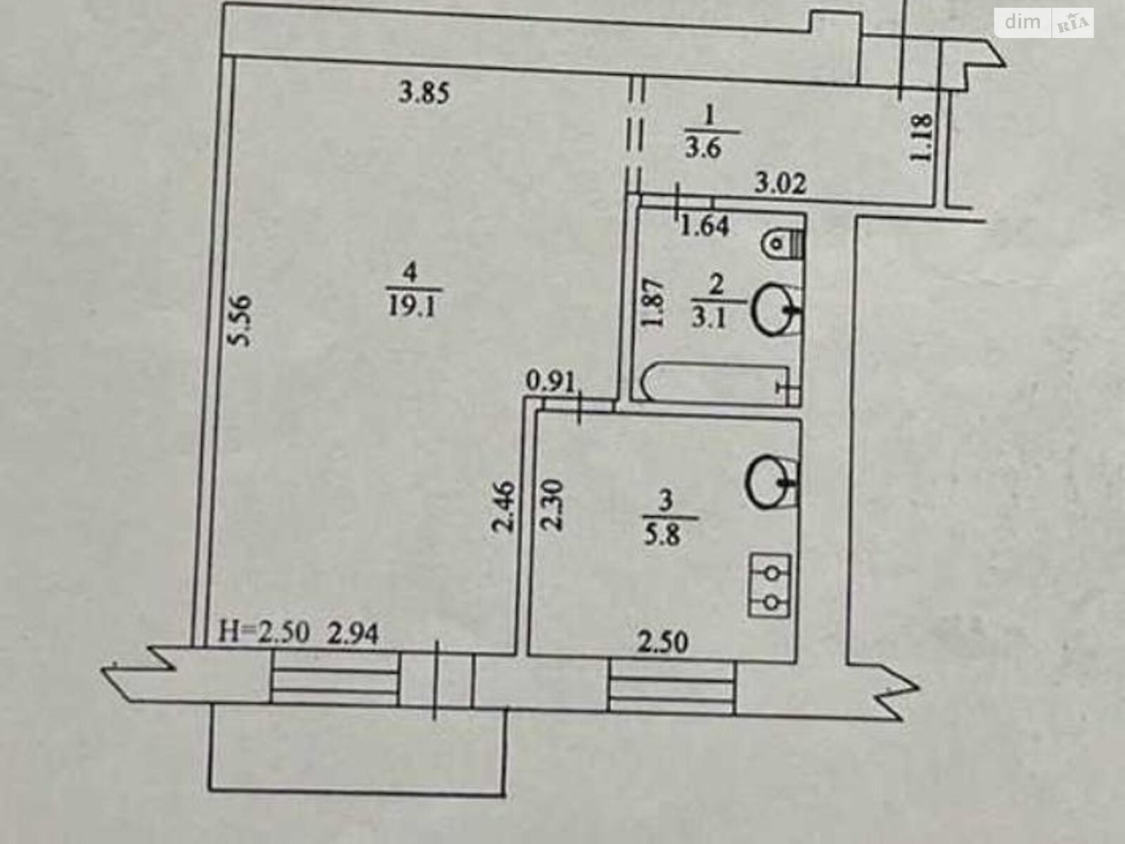 Продаж однокімнатної квартири в Харкові, на просп. Аерокосмічний 252, район Одеська фото 1