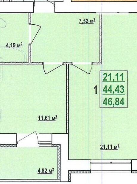 Продажа однокомнатной квартиры в Харькове, на ул. Елизаветинская фото 1 Продажа однокомнатной квартиры в Харькове, на ул. Елизаветинская фото 1