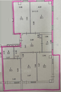 Продаж чотирикімнатної квартири в Харкові, на вул. Сухумська 22, район Павлівка фото 2