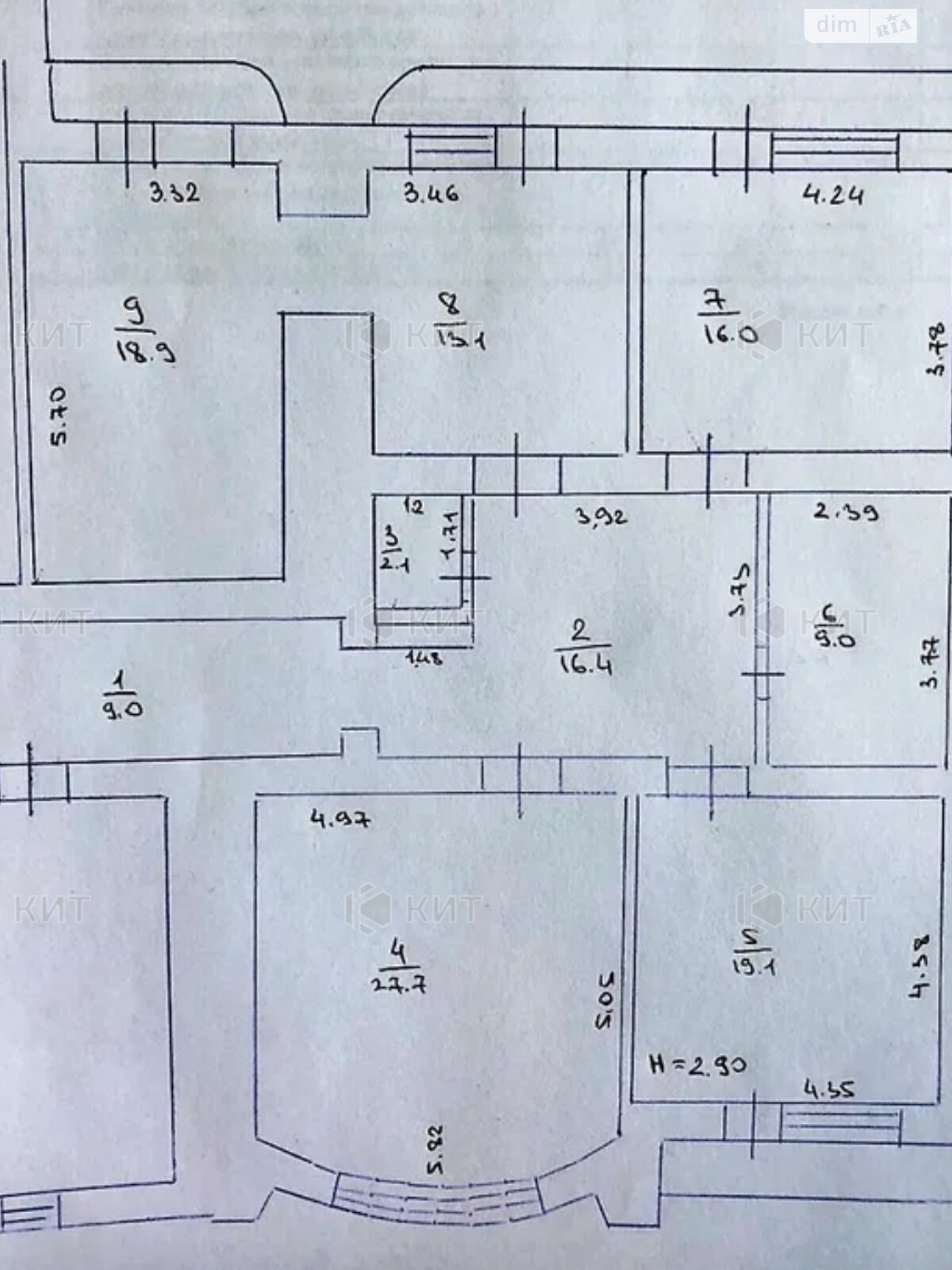 Продаж трикімнатної квартири в Харкові, на вул. Станіслава Партали 21А, район Павлове Поле фото 1