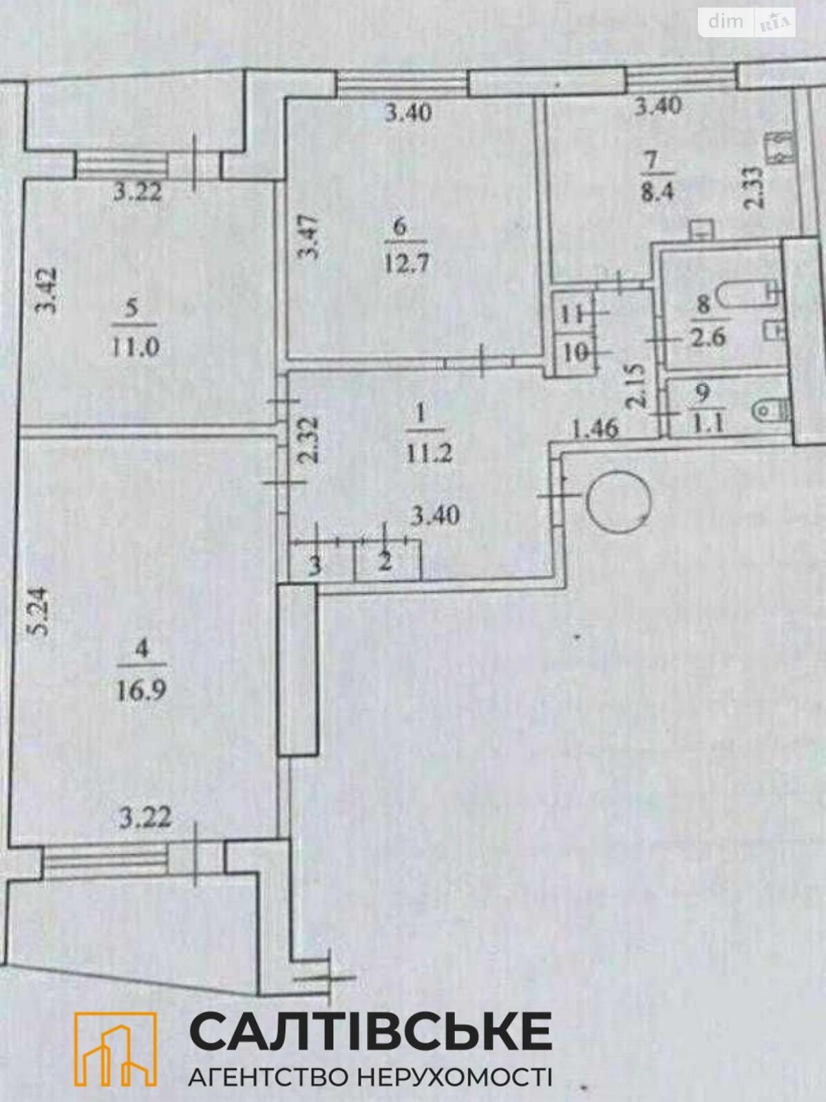Продажа трехкомнатной квартиры в Харькове, на ул. Велозаводская 38, район Салтовка фото 1 Продажа трехкомнатной квартиры в Харькове, на ул. Велозаводская 38, район Салтовка фото 1