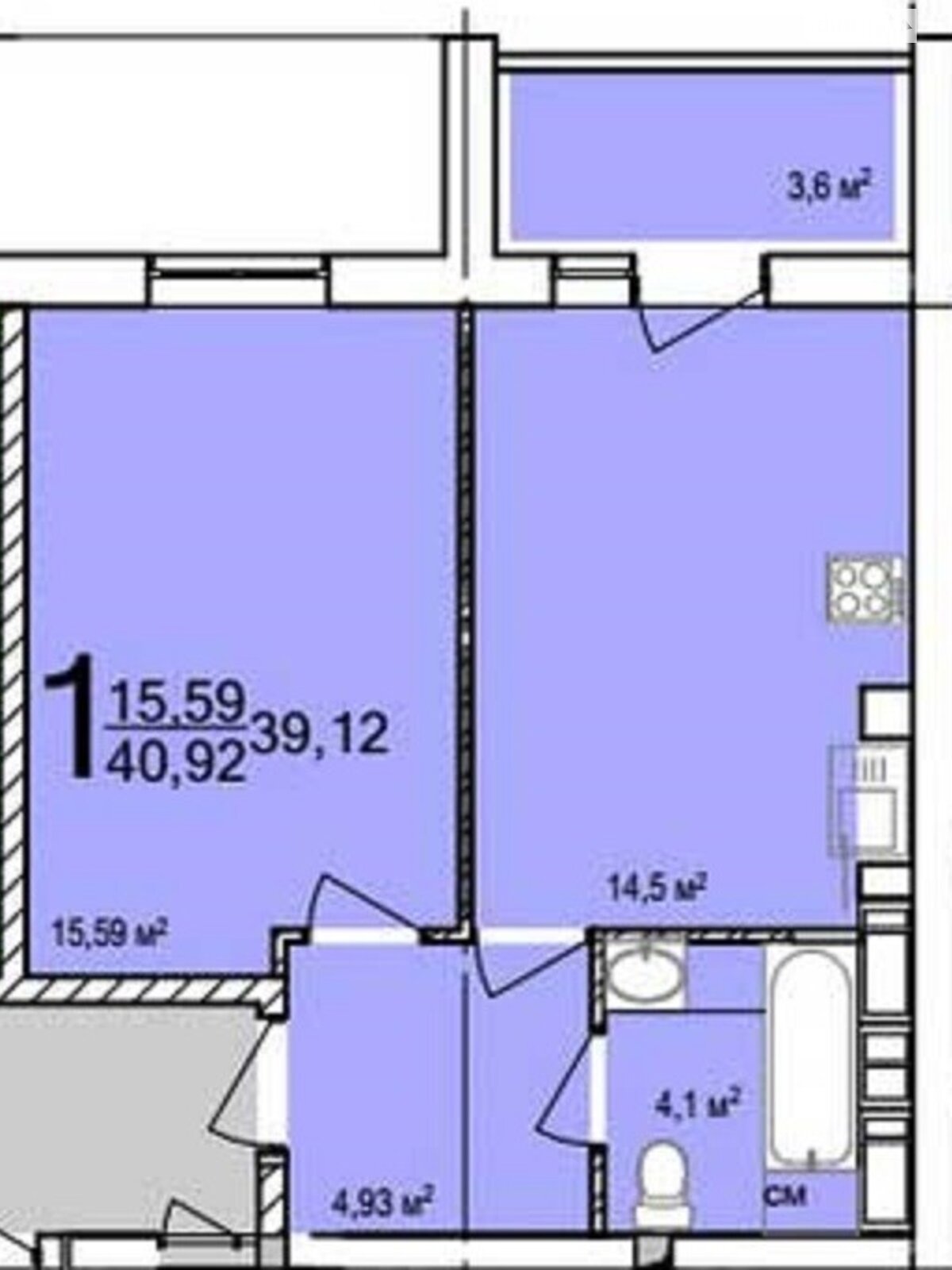 Продажа однокомнатной квартиры в Харькове, на пер. Шевченковский 48, район Салтовский фото 1