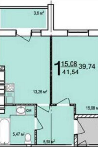 Продажа однокомнатной квартиры в Харькове, на пер. Шевченковский 48, район Салтовский фото 2