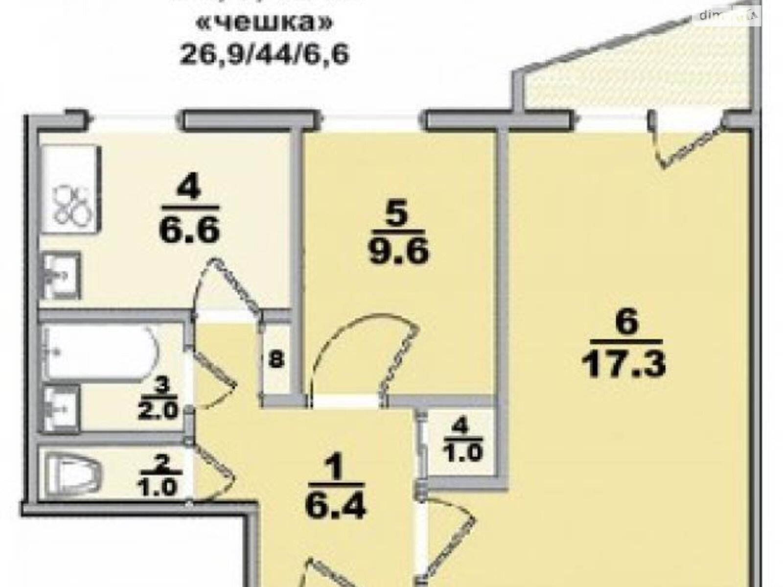 Продажа двухкомнатной квартиры в Харькове, на просп. Тракторостроителей 85, район Салтовский фото 1