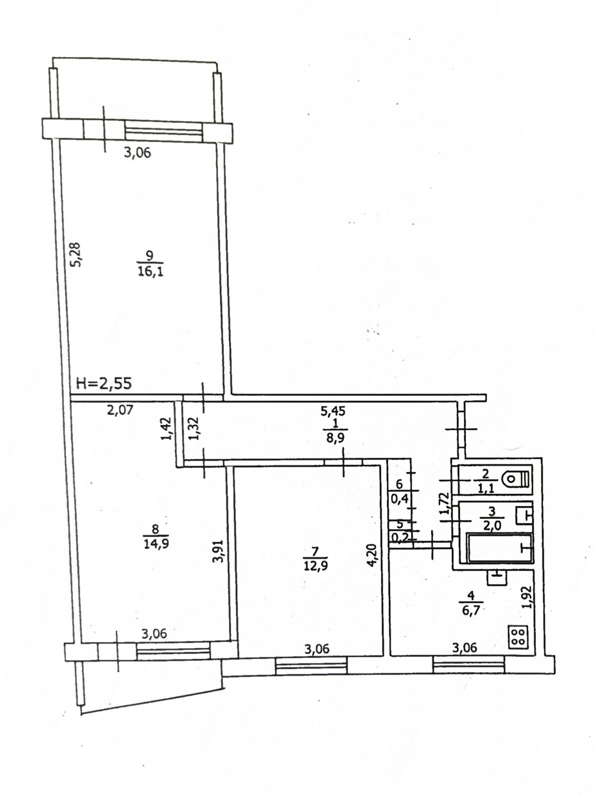Продажа трехкомнатной квартиры в Харькове, на ул. Зубенко Владислава 17, район Салтовский фото 1 Продажа трехкомнатной квартиры в Харькове, на ул. Зубенко Владислава 17, район Салтовский фото 1