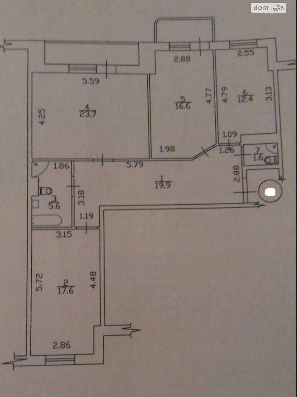 Продаж трикімнатної квартири в Харкові, на вул. Дружби Народів 208А, район Північна Салтівка фото 1