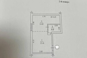 Продаж однокімнатної квартири в Харкові, на вул. Кричевського 42, район Північна Салтівка фото 2