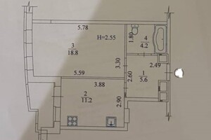 Продажа однокомнатной квартиры в Харькове, на ул. Гвардейцев-Широнинцев, район Северная Салтовка фото 2