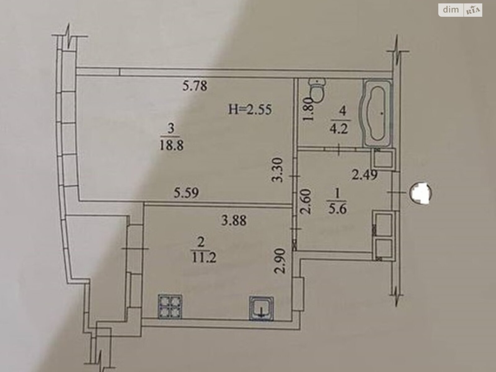 Продажа однокомнатной квартиры в Харькове, на ул. Гвардейцев-Широнинцев, район Северная Салтовка фото 1