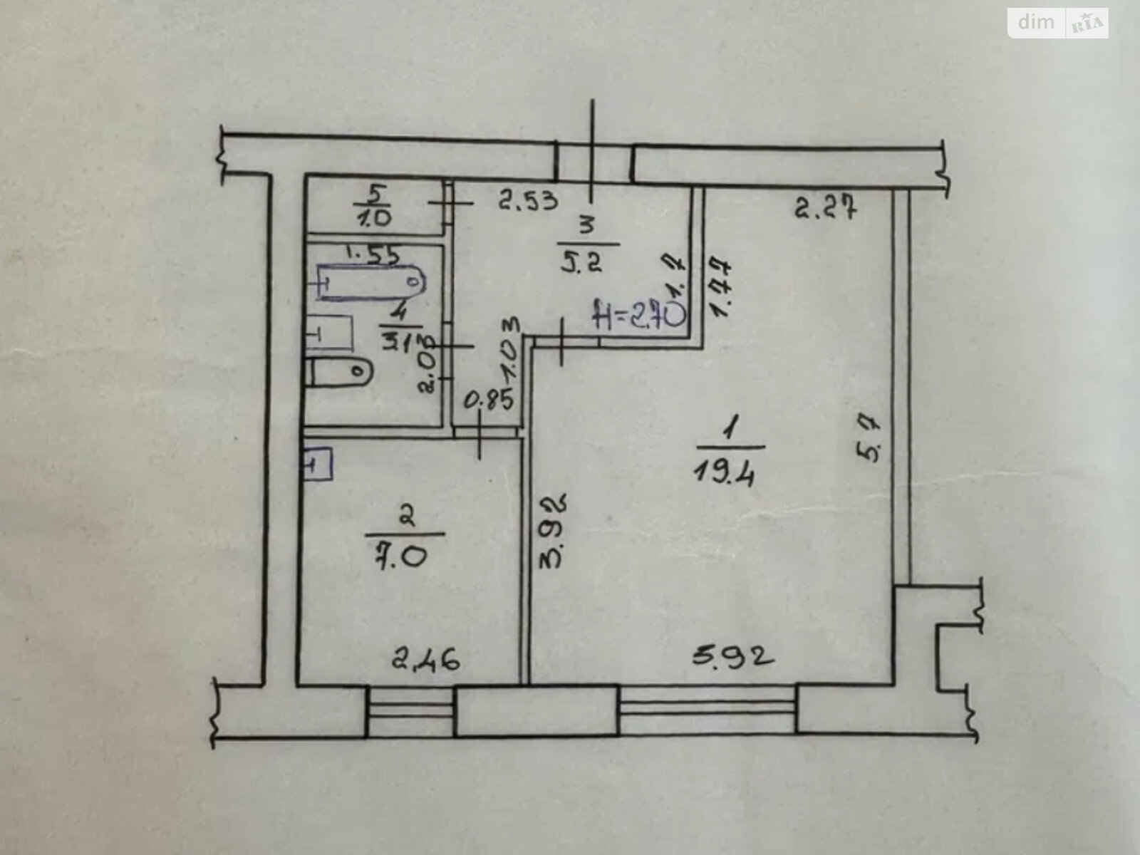 Продажа однокомнатной квартиры в Харькове, на ул. Алексея Деревянко 46, район Шевченковский фото 1