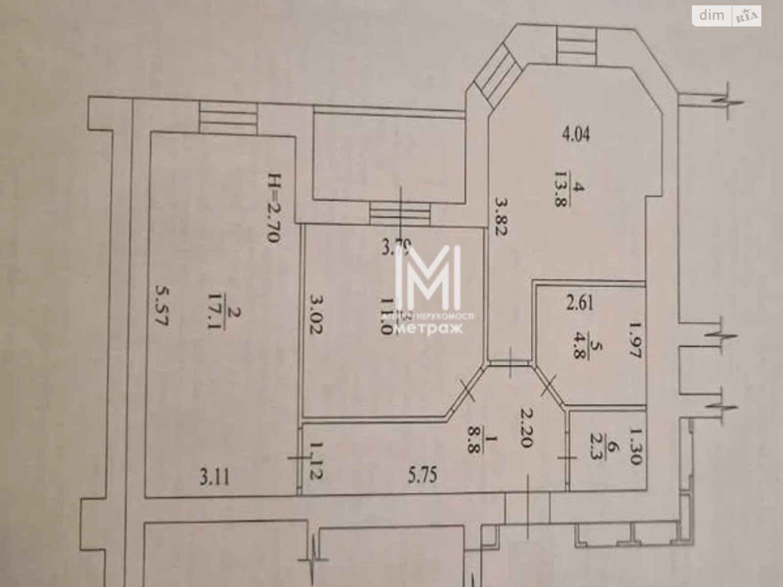 Продаж двокімнатної квартири в Харкові, на вул. Професорська 14, район Шевченківський фото 1