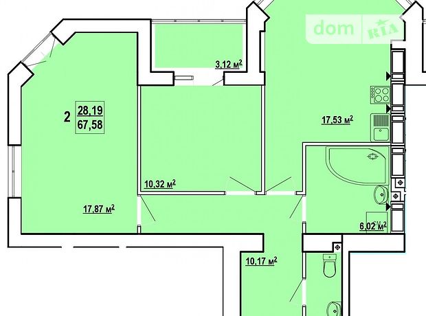 Продажа двухкомнатной квартиры в Харькове, на ул. Профессорская 30, район Шевченковский фото 1 Продажа двухкомнатной квартиры в Харькове, на ул. Профессорская 30, район Шевченковский фото 1