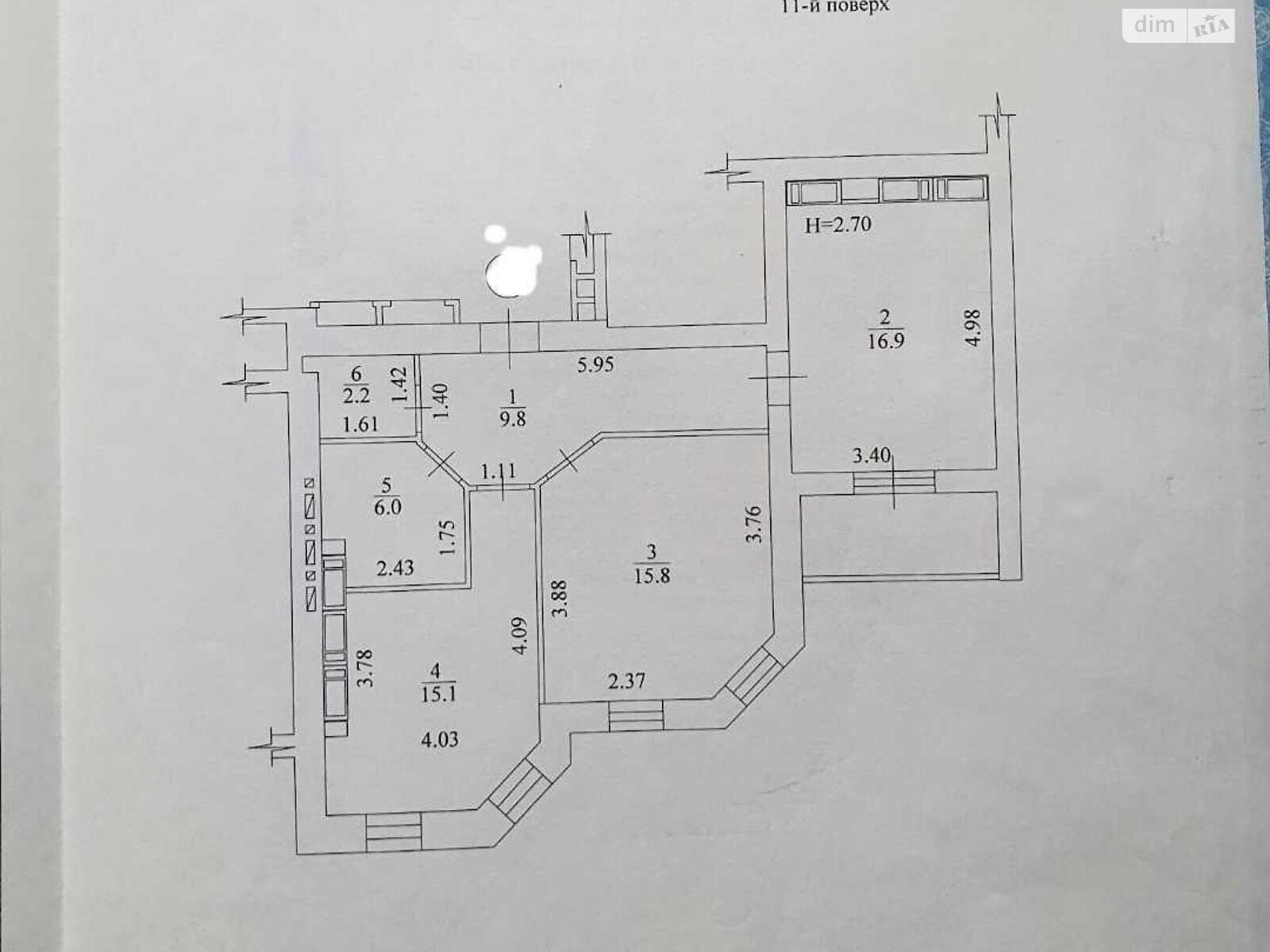 Продаж двокімнатної квартири в Харкові, на вул. Професорська 12, район Сокільники фото 1