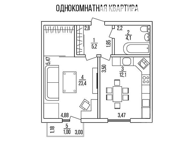Продажа однокомнатной квартиры в Харькове, на ул. Веселая район Шевченковский фото 1 Продажа однокомнатной квартиры в Харькове, на ул. Веселая район Шевченковский фото 1