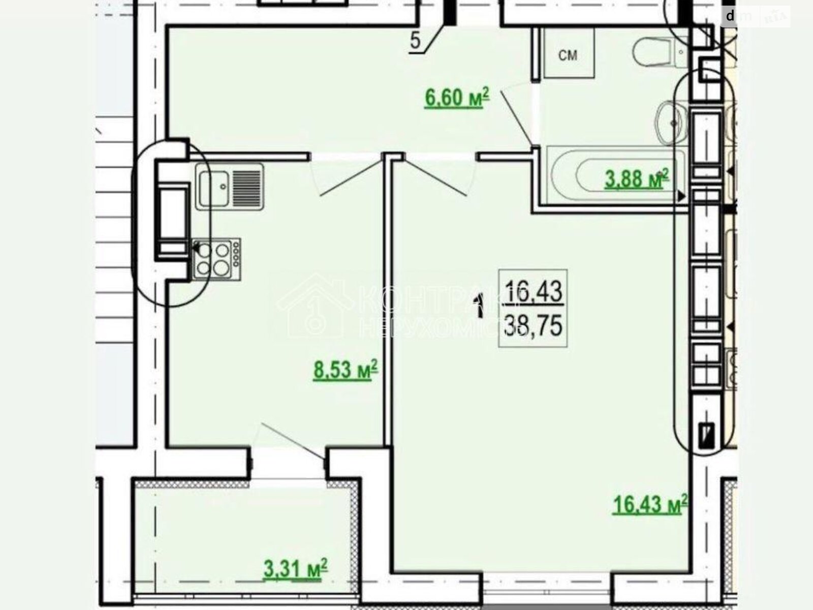 Продажа однокомнатной квартиры в Харькове, на ул. Борткевича, район Шишковка фото 1 Продажа однокомнатной квартиры в Харькове, на ул. Борткевича, район Шишковка фото 1