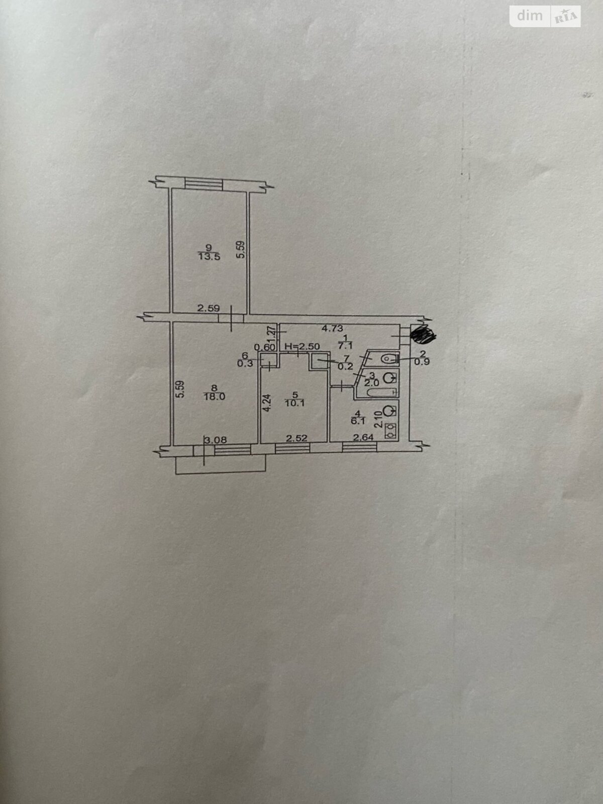 Продаж трикімнатної квартири в Харкові, на вул. Олександра Матросова 6А, район Слобідський фото 1 Продаж трикімнатної квартири в Харкові, на вул. Олександра Матросова 6А, район Слобідський фото 1
