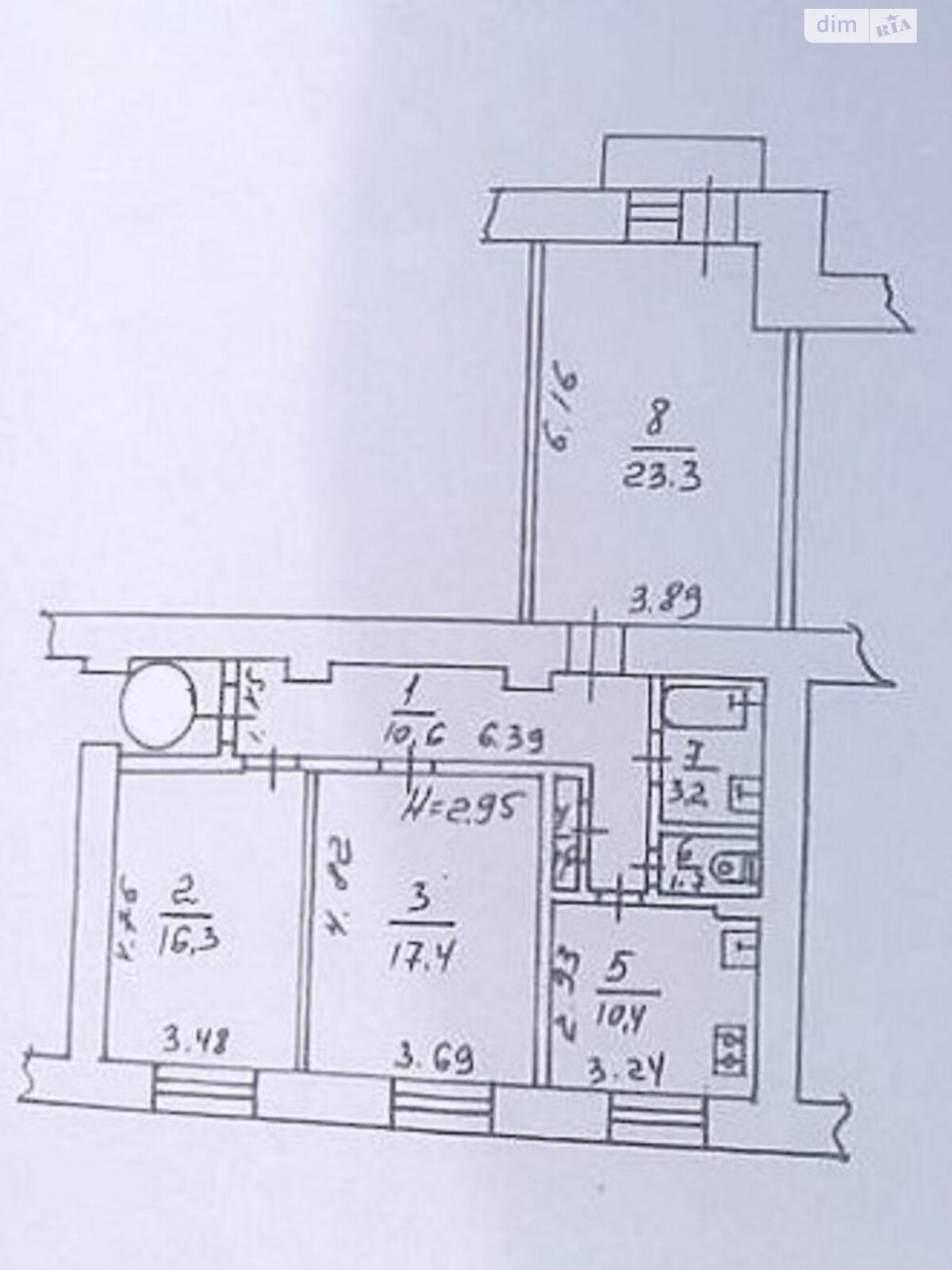 Продажа трехкомнатной квартиры в Харькове, на просп. Героев Харькова 96А, район Слободской фото 1 Продажа трехкомнатной квартиры в Харькове, на просп. Героев Харькова 96А, район Слободской фото 1