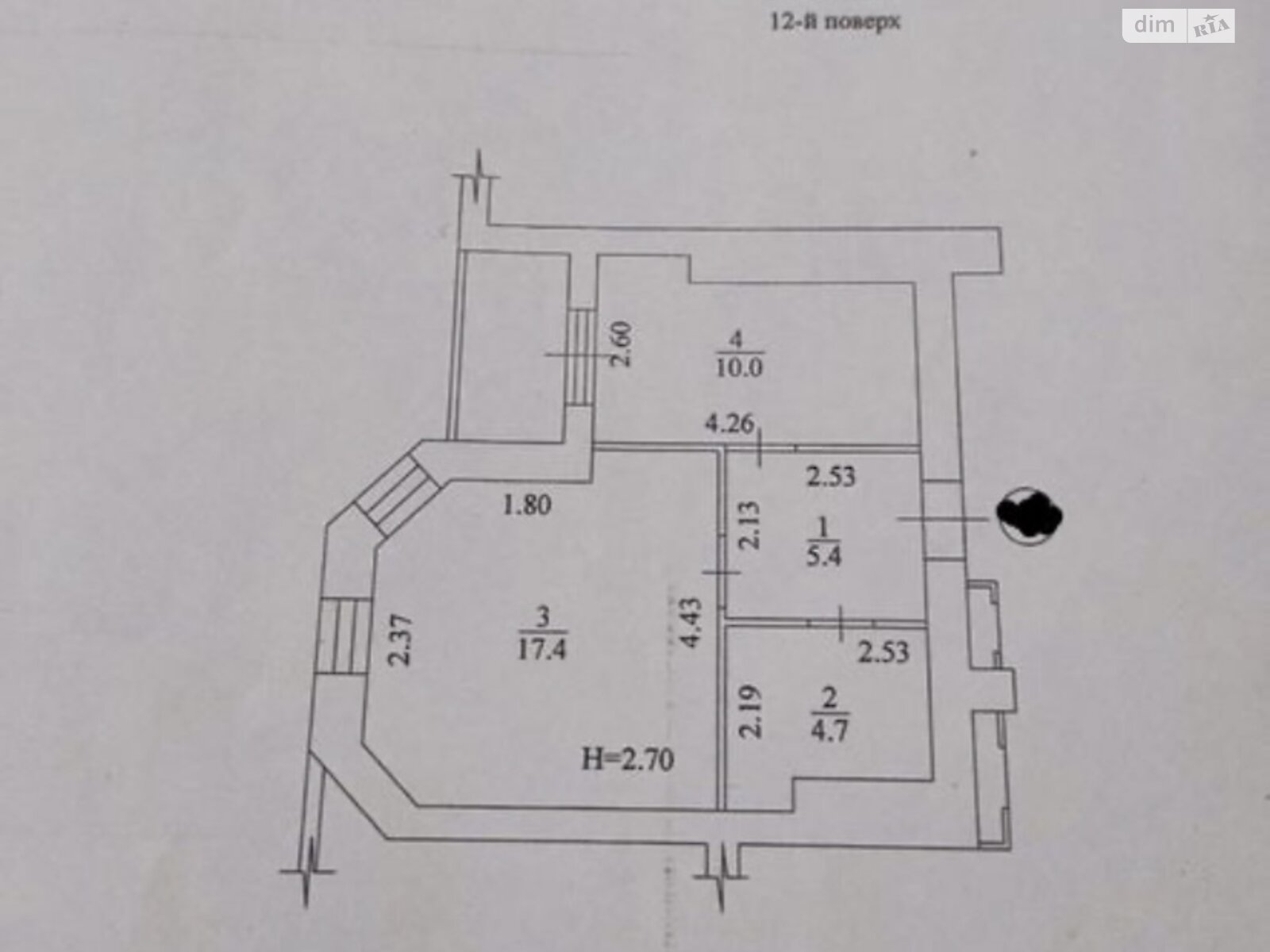 Продажа двухкомнатной квартиры в Харькове, на ул. Профессорская 16, район Сокольники фото 1