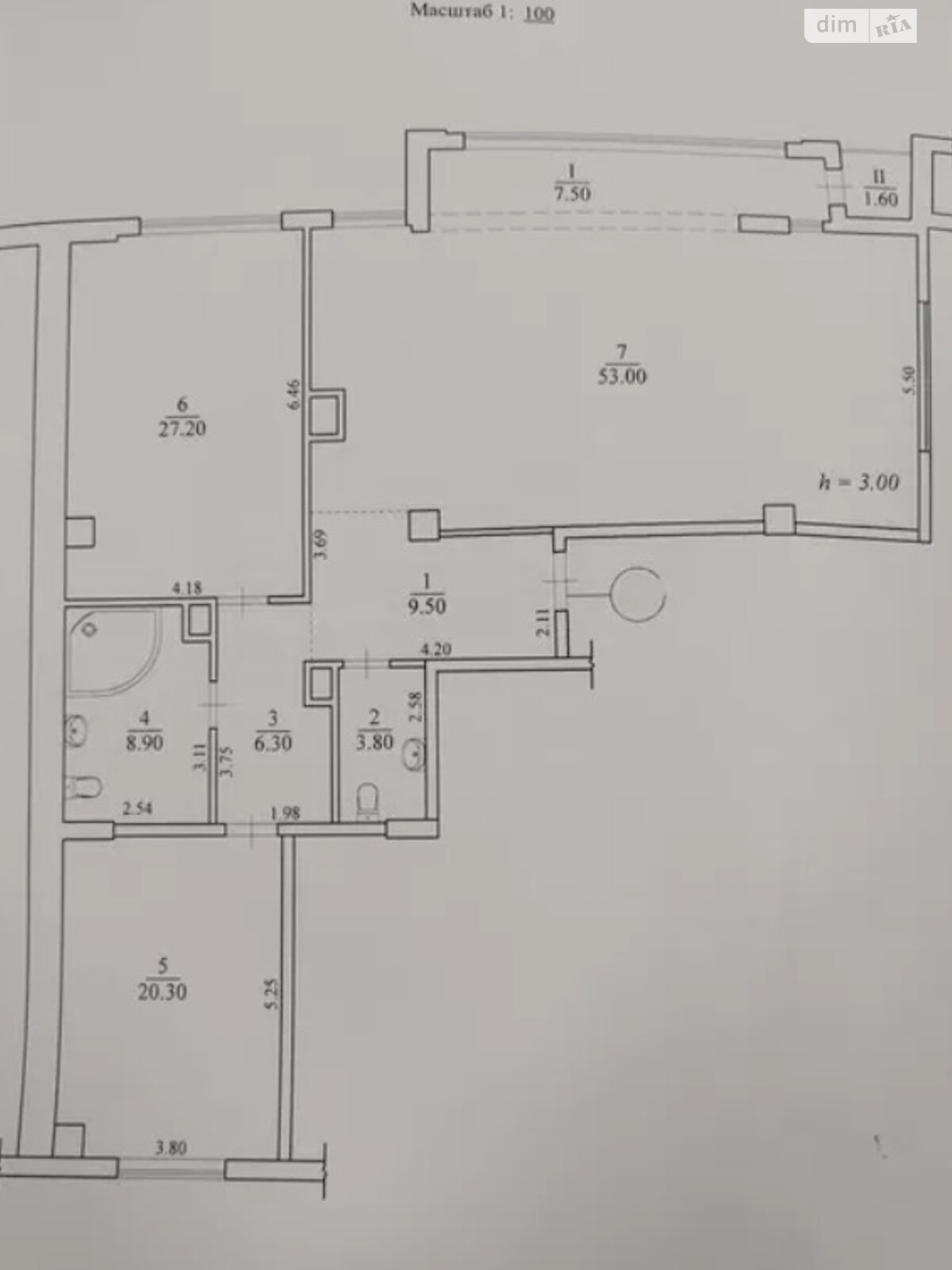 Продажа трехкомнатной квартиры в Харькове, на ул. Профессорская 34, район Сокольники фото 1