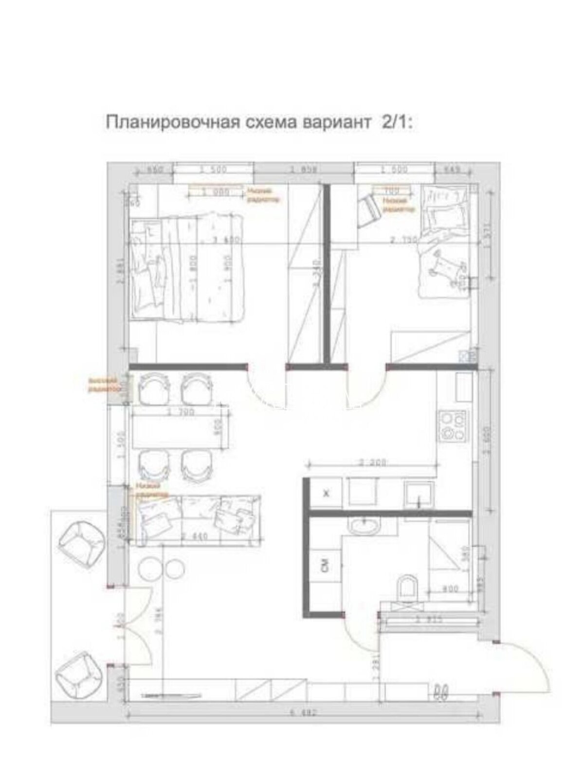 Продажа двухкомнатной квартиры в Харькове, на ул. Профессорская 32, район Сокольники фото 1 Продажа двухкомнатной квартиры в Харькове, на ул. Профессорская 32, район Сокольники фото 1