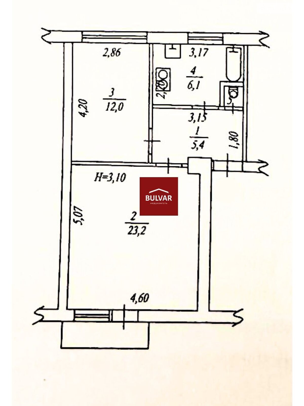 Продажа двухкомнатной квартиры в Харькове, на ул. Данилевского 18, район Центр фото 1