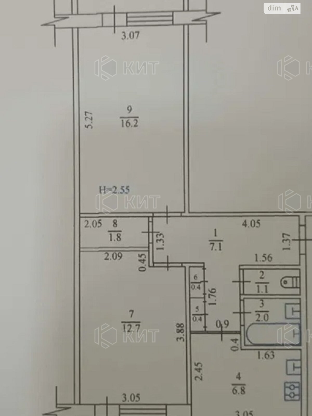 Продаж двокімнатної квартири в Харкові, на в'їзд Фесенківський 8, район Центр фото 1