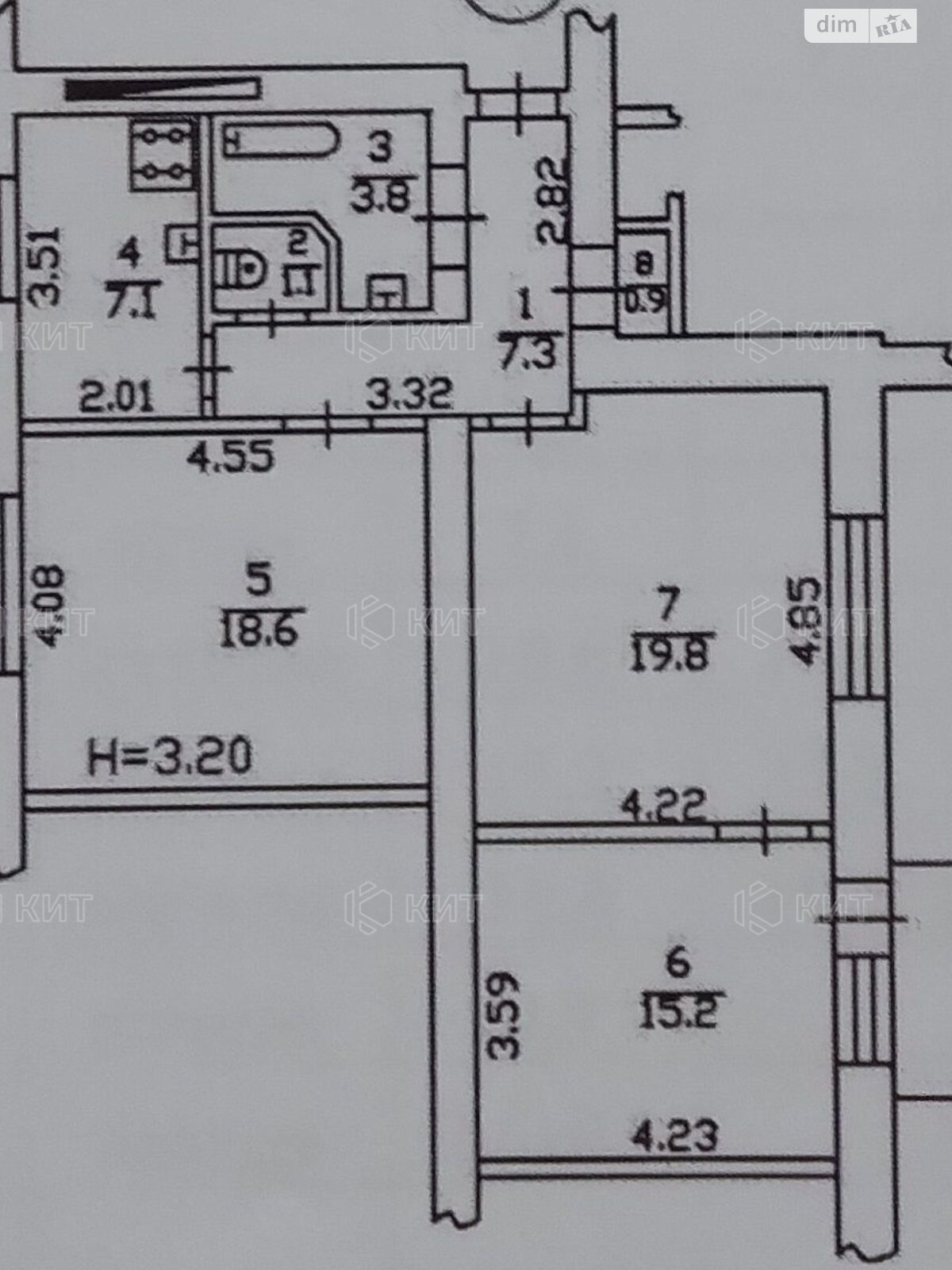 Продаж трикімнатної квартири в Харкові, на вул. Григорія Сковороди 54, район Центр фото 1 Продаж трикімнатної квартири в Харкові, на вул. Григорія Сковороди 54, район Центр фото 1
