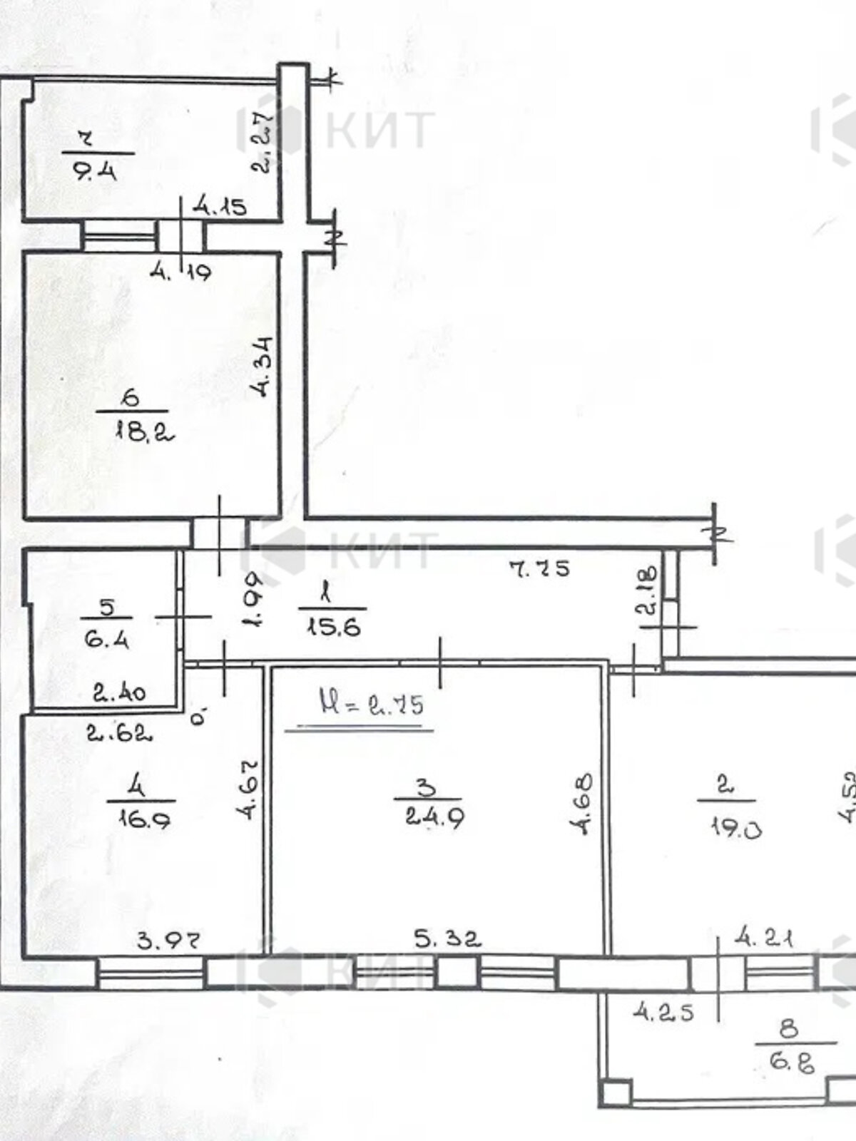 Продаж трикімнатної квартири в Харкові, на вул. Лебединська 3, район Центр фото 1