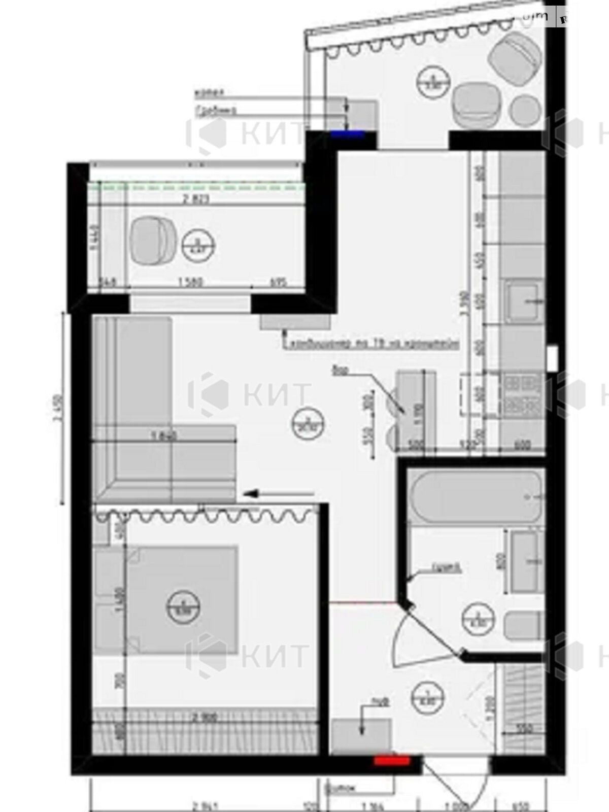 Продажа однокомнатной квартиры в Харькове, на пер. Лосевский 2Д, район Центр фото 1