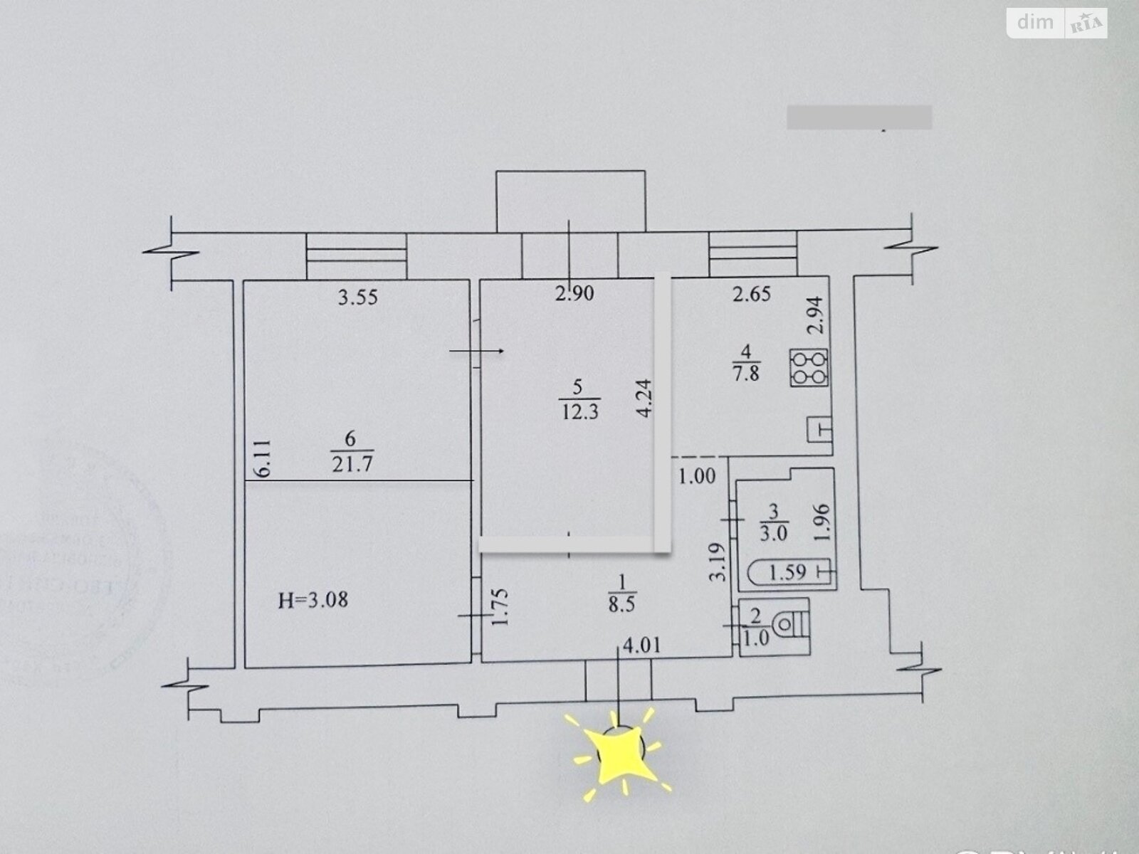 Продажа двухкомнатной квартиры в Харькове, на майд. Павловский 2, фото 1