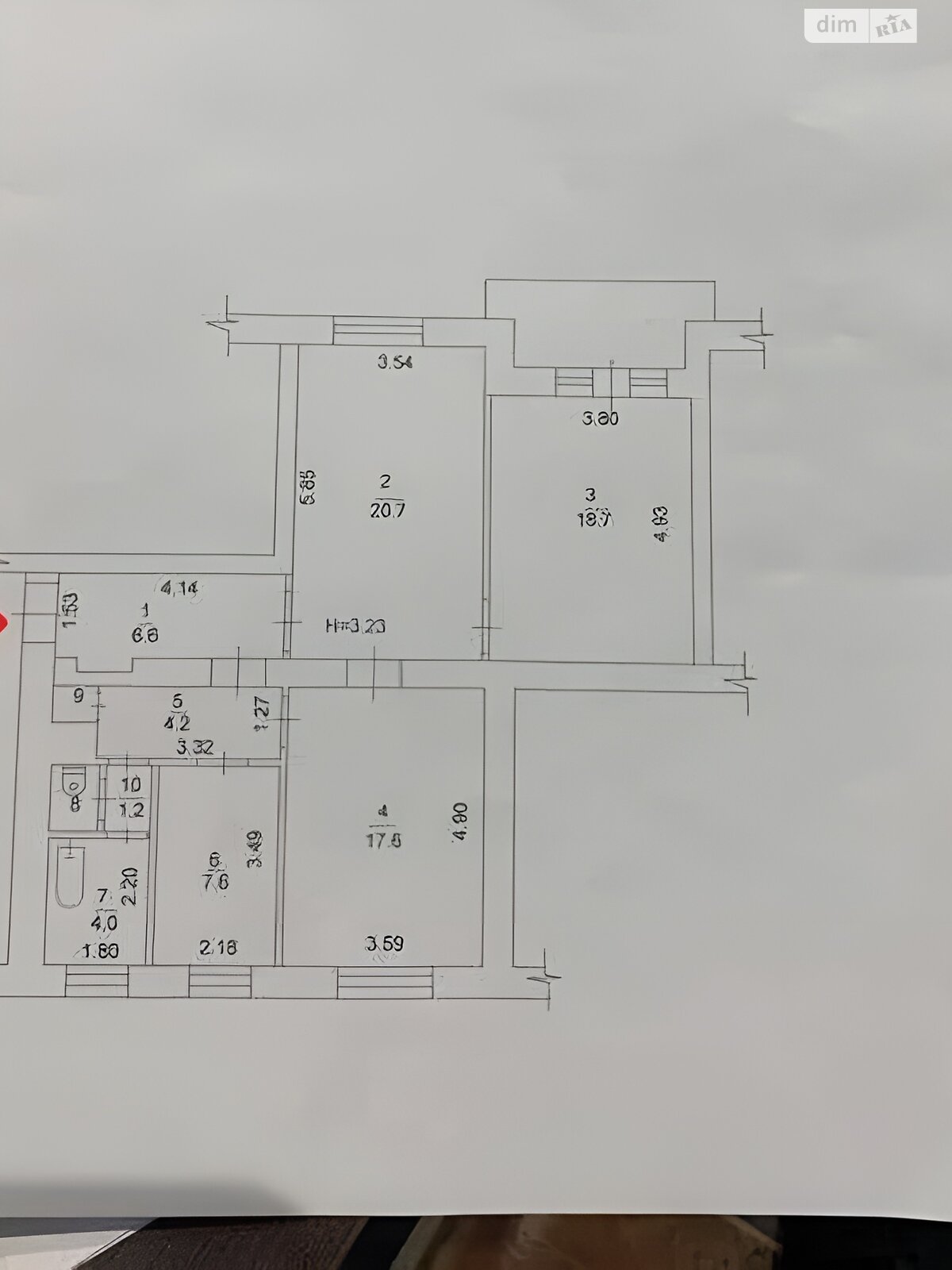Продажа трехкомнатной квартиры в Харькове, на пер. Самокиша 3, район Госпром фото 1 Продажа трехкомнатной квартиры в Харькове, на пер. Самокиша 3, район Госпром фото 1