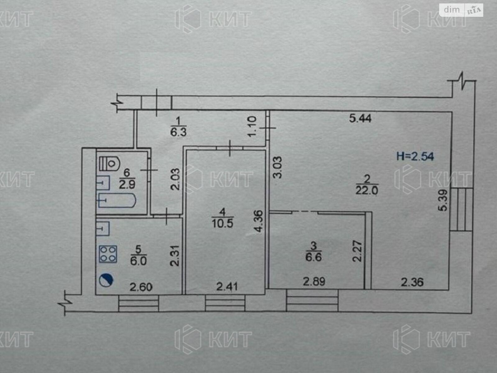 Продажа трехкомнатной квартиры в Харькове, на ул. Багалея 5, район Центр фото 1