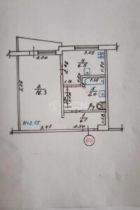 Продаж однокімнатної квартири в Харкові, на вул. Щаслива 21, район Залютине фото 2
