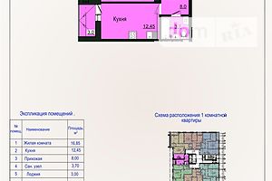 Продажа однокомнатной квартиры в Харькове, на пересечение пр Льва Ландау и пр Московского B1, фото 2