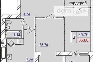 Продажа двухкомнатной квартиры в Хмельницком, на ул. Трудовая, район Автовокзал №1 фото 2