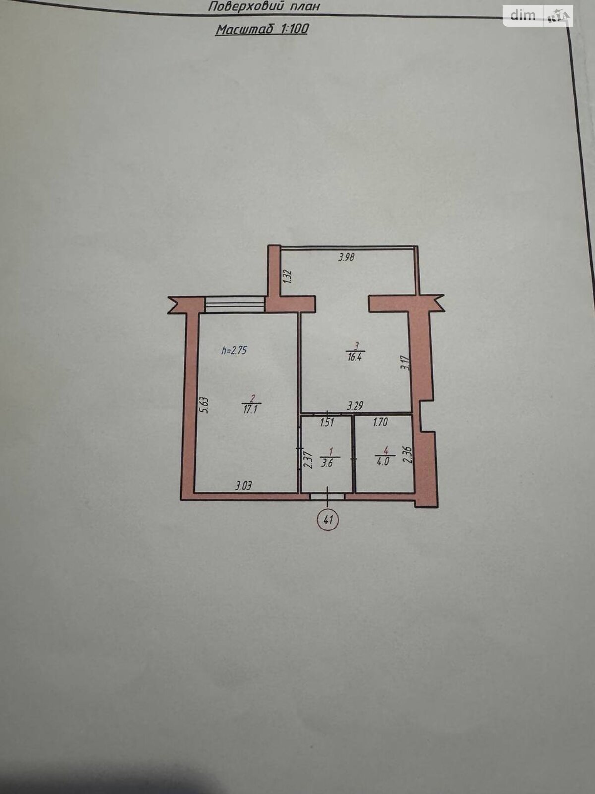 Продажа однокомнатной квартиры в Хмельницком, на ул. Болбочана Петра 3/2А, кв. 41, район Дубово фото 1 Продажа однокомнатной квартиры в Хмельницком, на ул. Болбочана Петра 3/2А, кв. 41, район Дубово фото 1