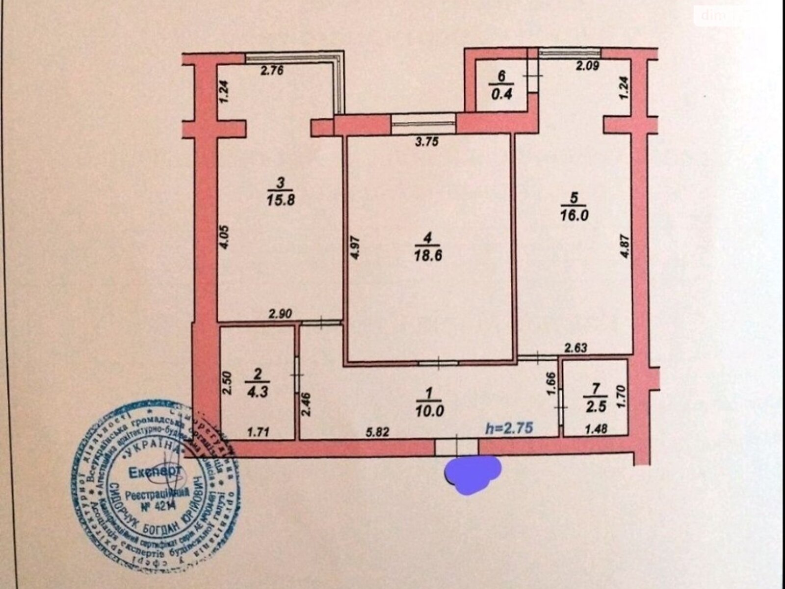 Продаж двокімнатної квартири в Хмельницькому, на вул. Гетьмана Мазепи, район Дубове фото 1