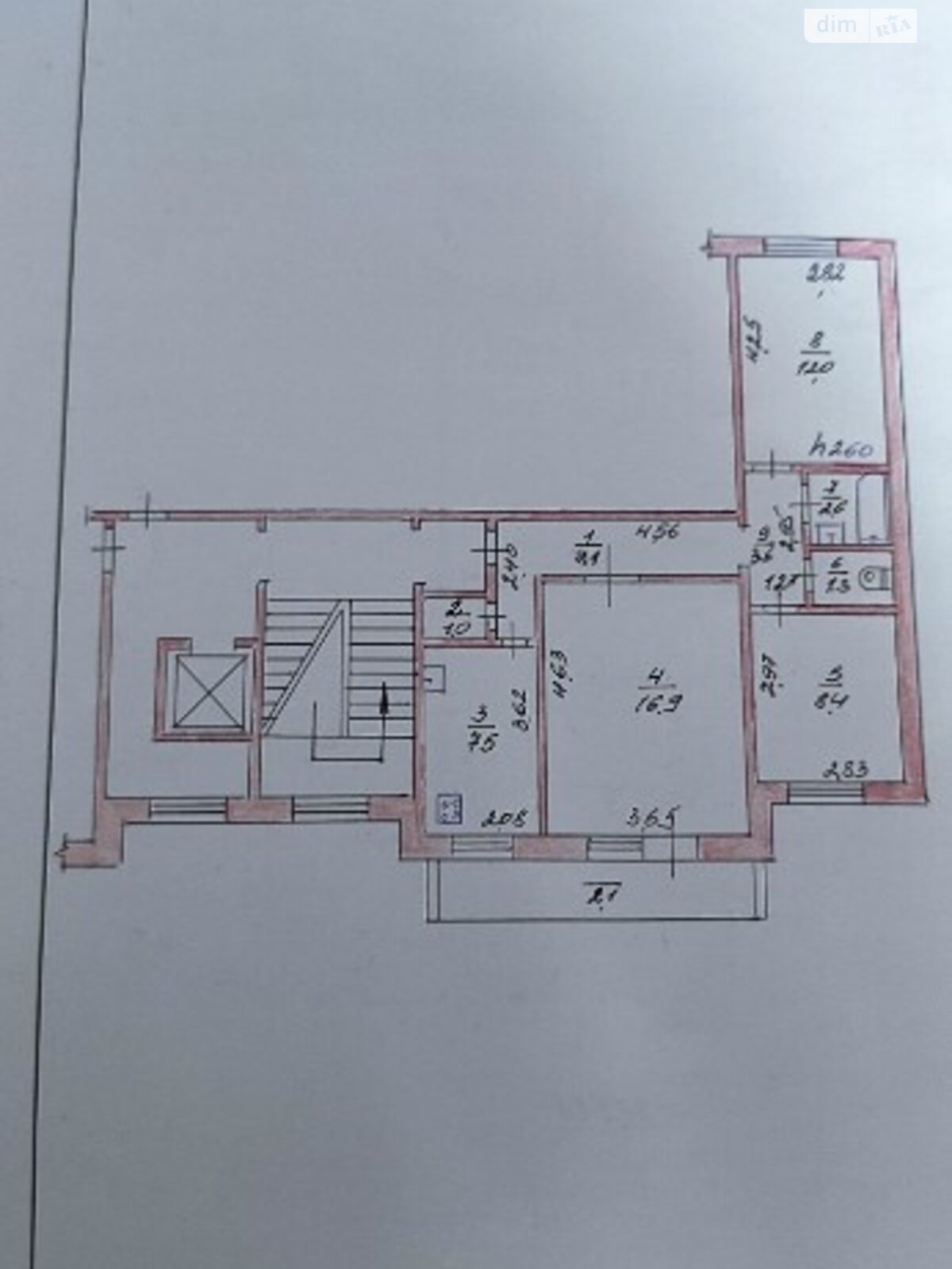 Продажа трехкомнатной квартиры в Хмельницком, на ул. Гаевая 8, район Дубово фото 1