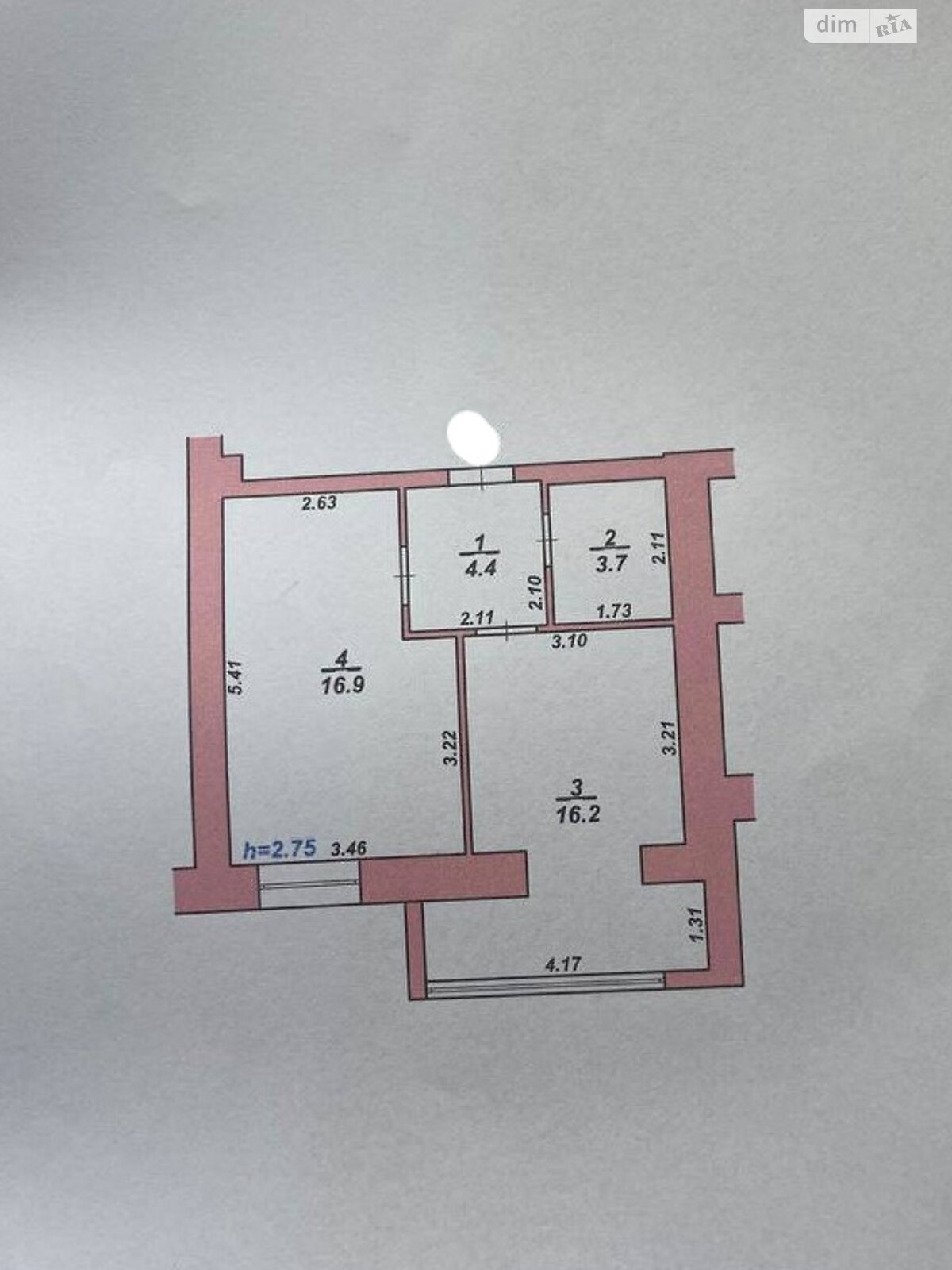 Продажа однокомнатной квартиры в Хмельницком, на пер. Гетмана Мазепы 67, район Дубово фото 1