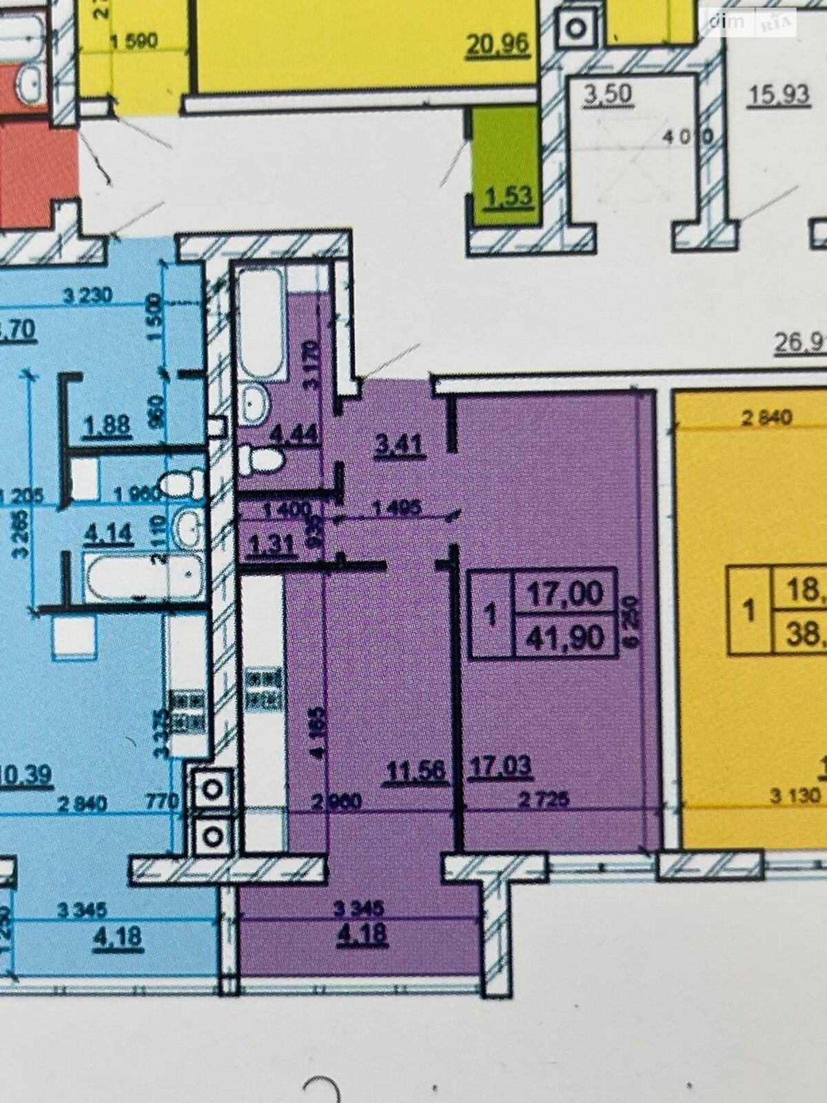 Продажа однокомнатной квартиры в Хмельницком, на ул. Романа Шухевича 8/2, кв. 63, район Гречаны дальние фото 1 Продажа однокомнатной квартиры в Хмельницком, на ул. Романа Шухевича 8/2, кв. 63, район Гречаны дальние фото 1